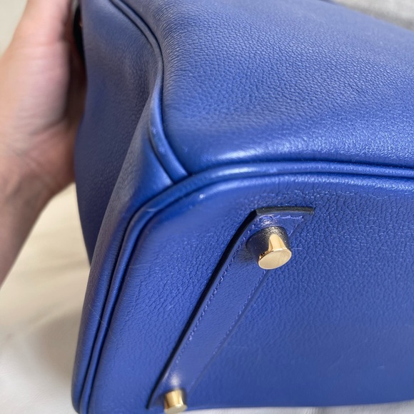 Birkin 30 bleu saphir SOLD - Picture 8 of 13